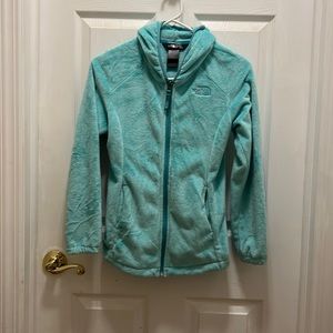 Northface zip up soft jacket